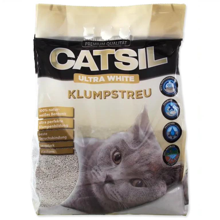 Наповнювач для котів Ultra White бентонітовий, 8 л