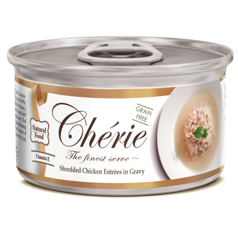 Вологий корм Cherie Signature Gravy з куркою в соусі для котів, 80 г
