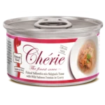 Вологий корм Cherie Signature Gravy з тунцем і диким лососем в соусі для котів, 80 г