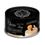 Вологий корм Cherie Healthy Living мус з куркою та гарбузом для котів, 80 г