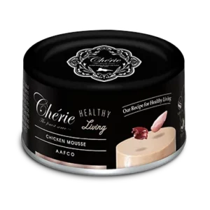 Вологий корм Cherie Healthy Living мус з куркою для котів, 80 г