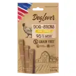 Палички для собак з куркою DogLover Sticks chicken , 3*11г