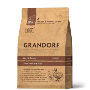 Сухий корм Grandorf Duck & Turkey Adult беззерновий для собак з качкою та індичкою