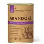 Вологий корм для дорослих собак Grandorf WILD BOAR & TURKEY RECIPE з м'ясом дикого кабана та індичкою, 400 г