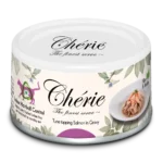 Вологий корм Cherie Hairball Control з тунцем та лососем для котів, 80 г