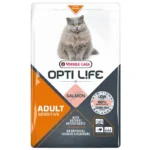 Сухий беззерновий корм для котів з чутливим травленням Opti Life Sensitive з лососем