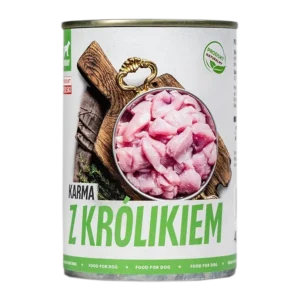 Вологий корм з кроликом для собак, 400 г