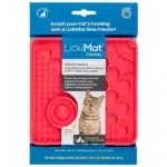 Килимок для повільного харчування котів LickiMat Cat Catster 15*15 см
