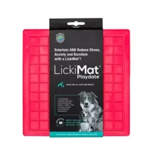 Килимок для повільного харчування LickiMat Dog Playdate Pink рожевий для собак