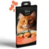 Ласощі Mavsy пюре з лосося та ікрою для котів, 5 шт по 15 г