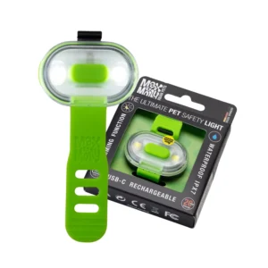Ліхтарик Max & Molly Matrix Ultra LED Safety на нашийник для собак, салатовий