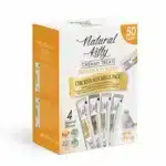 Набір крем-снеків для котів Natural Kitty Creamy Treat Mega Pack на основі курятини, 50 шт.х12 г (4 смаки)