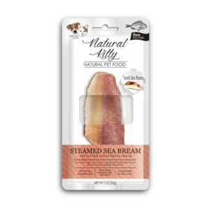 Ласощі Natural Kitty Original Series з морським лящем на пару для котів і собак, 30 г