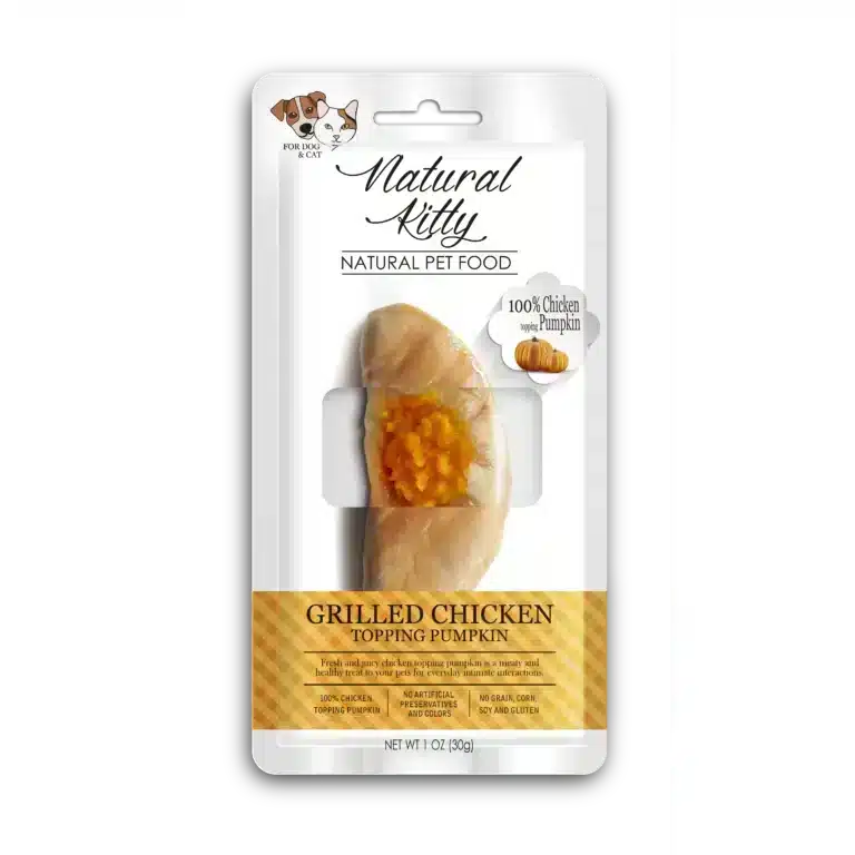 Ласощі Natural Kitty Original Series Topping з куркою гриль для котів і собак, 30 г