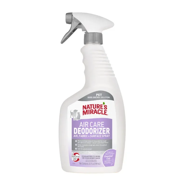 Дезодорант-спрей для повітря, тканини та поверхонь Natures miracle Air Care Lavender & Vanilla з ароматом лаванди та ванілі, 709 мл