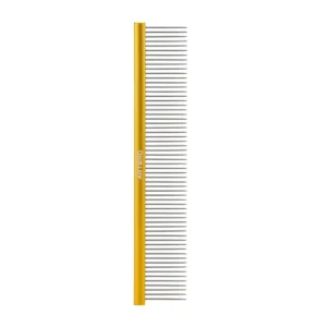 Гребінь Artero Collection золотий хромований для тварин, 25х3,5 см
