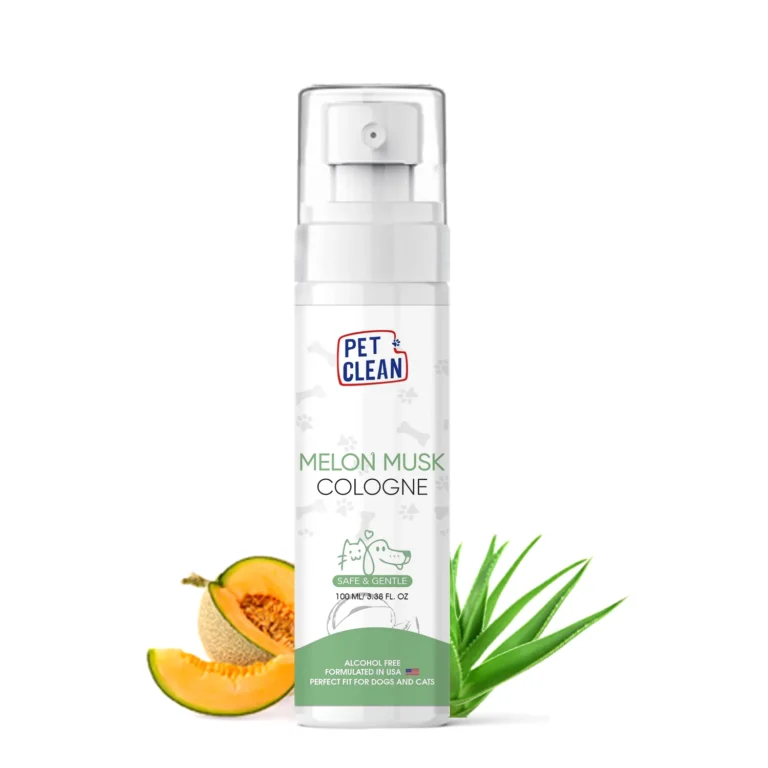 Парфумований спрей Pet Clean PET COLOGNE MELON MUSK після грумінгу для освіження шерсті тварин між купаннями з ароматом дині, 100мл