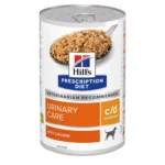 Вологий корм для собак Hill’s PRESCRIPTION DIET c/d Multicare Urinary Care підтримка здоров’я сечової системи та зниження ризику утворення струвітних і оксалатних каменів, 370 г