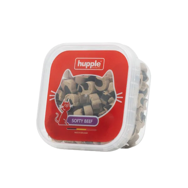 Ласощі Hupple Softy beef cat зі смаком яловичини для котів, 80 г