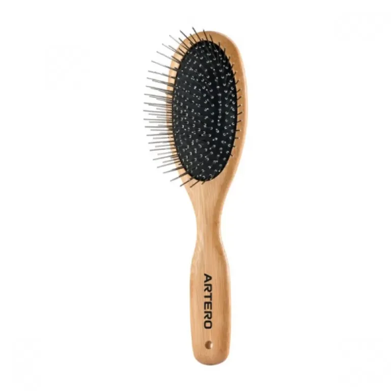 Розчіска суперм'яка з металевими зубцями Artero Nature Collection для тварин, 24x6 см