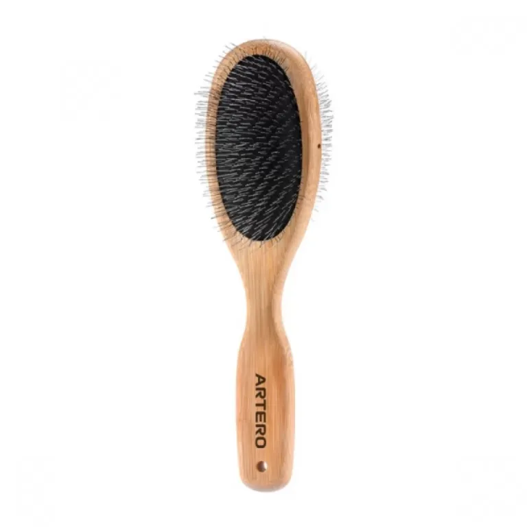 Розчіска двостороння Artero Nature Collection для тварин, 24х6,5 см