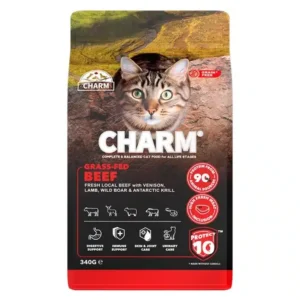 Сухий беззерновий корм Charm Grass-Fed Beef з яловичиною для котів