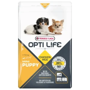 Сухий корм Opti Life Puppy Mini з куркою для цуценят