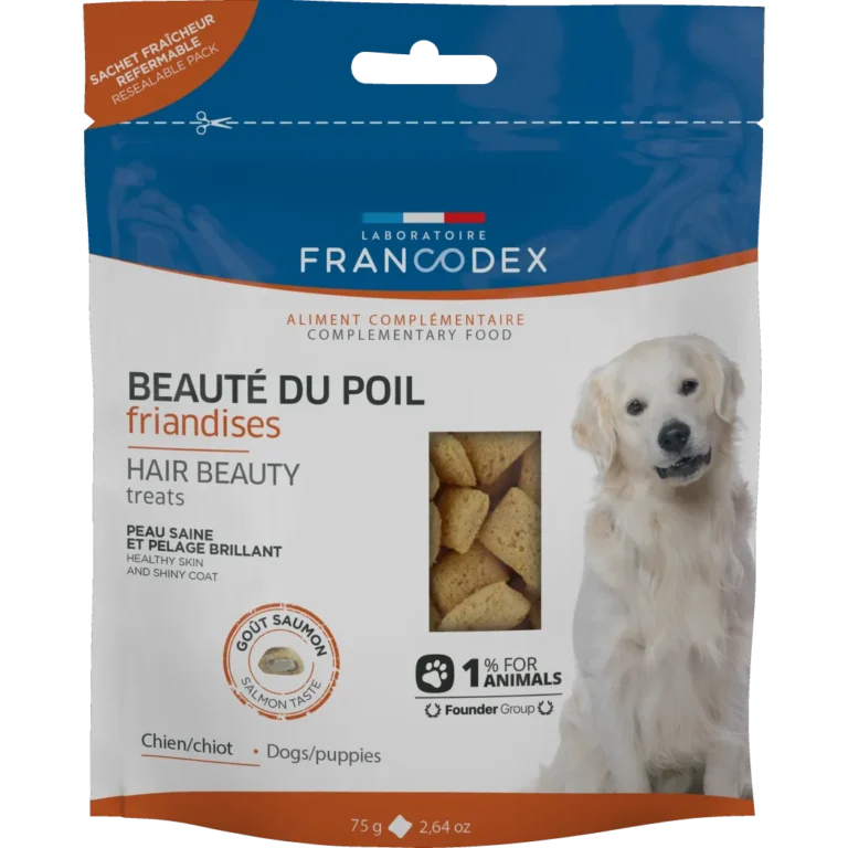 Ласощі Laboratoire Francodex для шкіри та шерсті собак, 75 г