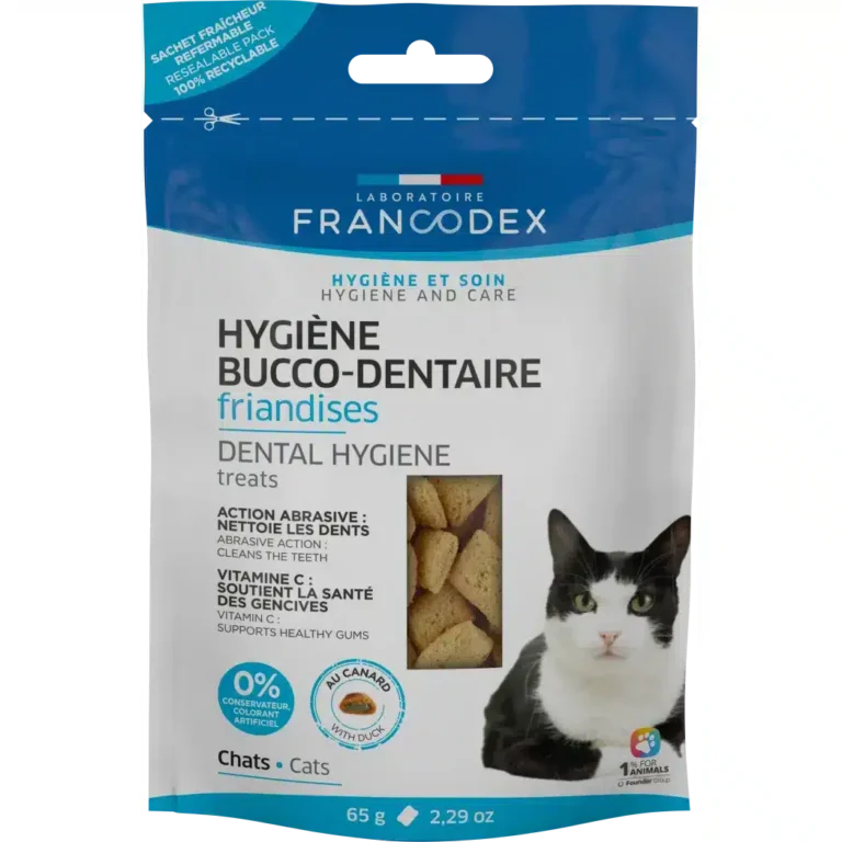 Ласощі Laboratoire Francodex для шкіри та шерсті котів, 65 г