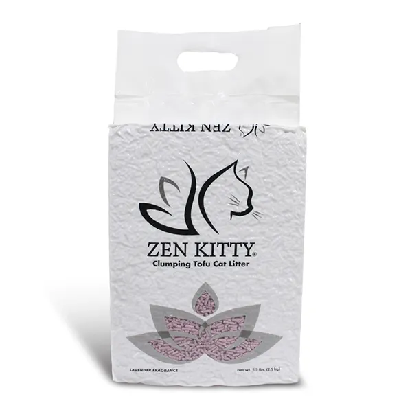 Соєвий наповнювач ZenKitty з ароматом лаванди 5,5л (2.5 кг)