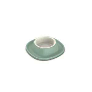 Миска пластикова Soft Touch з м'яким ковриком для тварин, 20x20x3,5 см