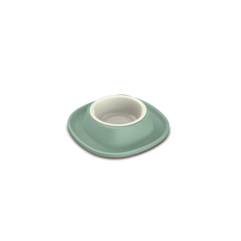 Миска пластикова Soft Touch з м'яким ковриком для тварин, 28x28x5,5 см