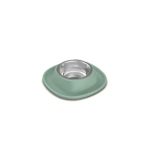 Миска металева Soft Touch з м'яким ковриком для тварин, 28x28x5,5 см