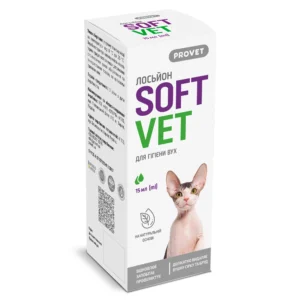 Вушний лосьйон ProVet SOFTVET для собак та котів