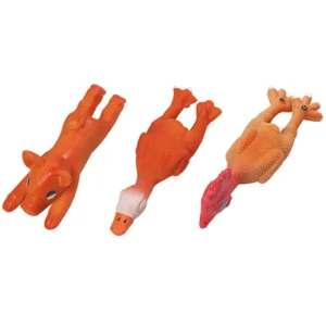 Латексна іграшка Flamingo Animals порося, курча, каченя для собак