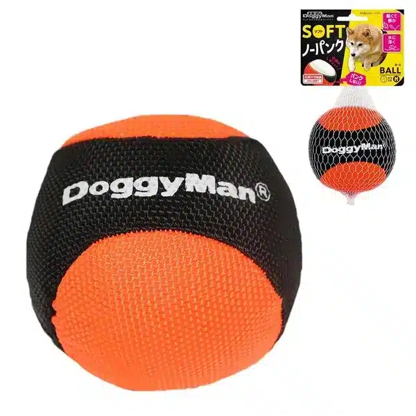 М'яч DoggyMan Soft Ball M з наповнювачем для собак