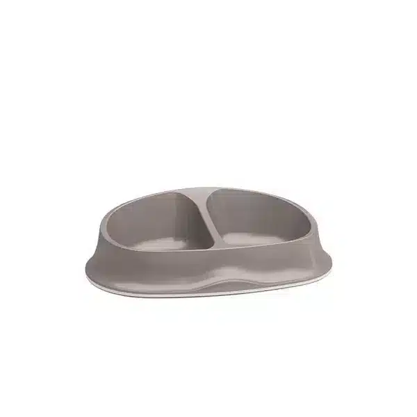 Миска пластикова "Chic double" 0,25 л + 0,25 л