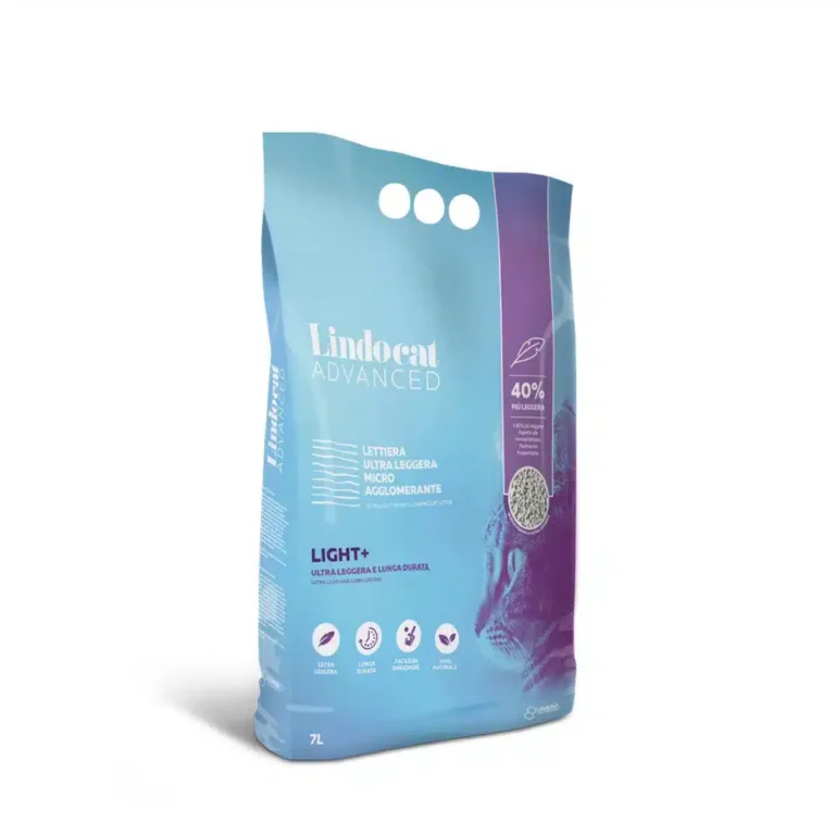 Наповнювач бентонітовий Lindocat Advanced Light+ для котів, 7 л