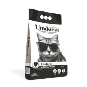 Наповнювач бентонітовий Lindocat Natural White без запаху для котів
