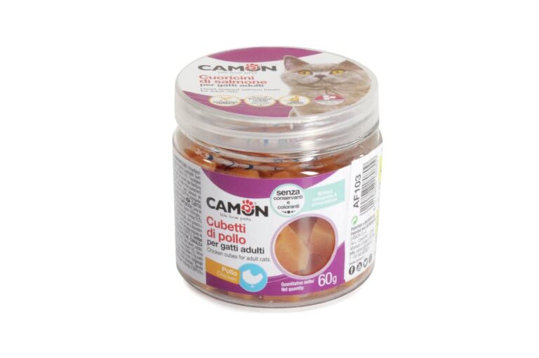 Ласощі Camon кубики з куркою для котів, 60 г