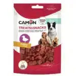 Снек для собак CAMON кубики з качки, 80 г