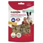 Ласощі Camon кубики зі шкіри тріски для собак, 70 г