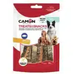Ласощі Camon з лососем та тріскою для собак, 80 г