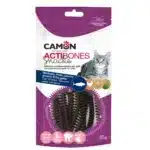 Снек для котів CAMON Actibones з тріскою, куркою, пивними дріжджами і котячою м'ятою, 45 г