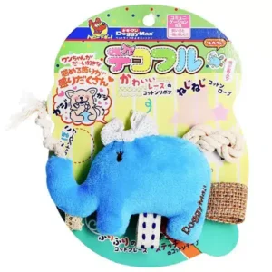М'яка іграшка з пищалкою DoggyMan Fully Decorated Elephant для собак