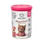 Вологий корм Pet Chef з яловичиною в желе для дорослих котів
