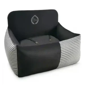 Автокрісло Chloe's Home Porto чорне для собак, 65×45 см
