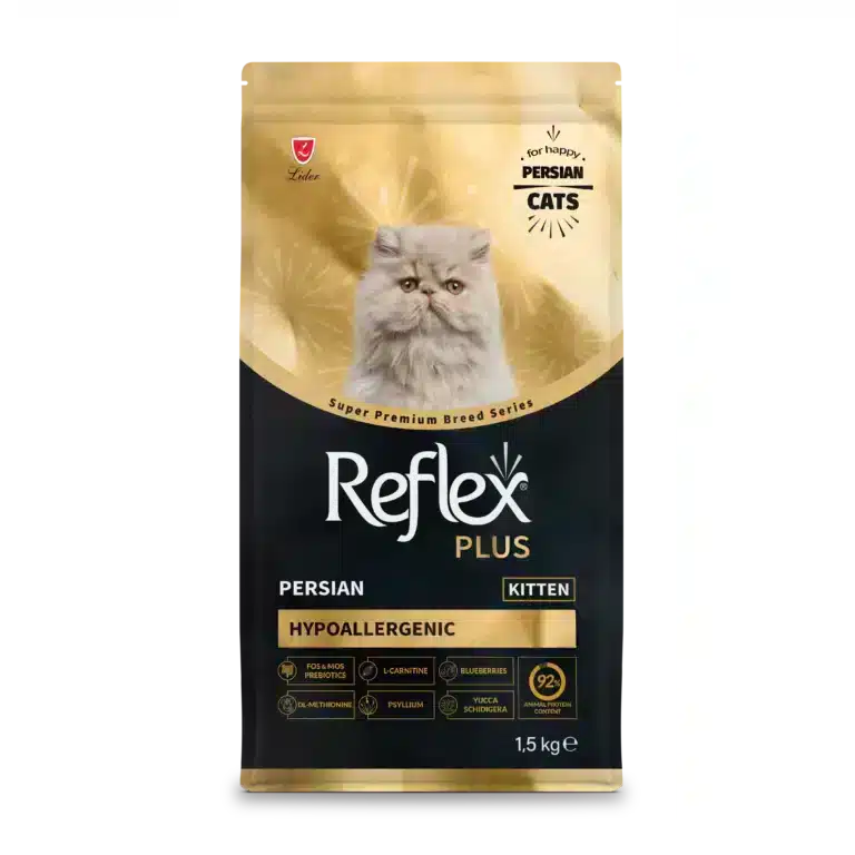 Сухий корм для кошенят породи перська Reflex Plus, 1.5 кг