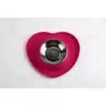 Миска Super Design у формі серця рожева для тварин