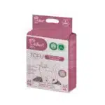 Наповнювач для котячого туалету Velvet Paw TOFU з бамбуковим вугіллям, чаєм улун та есенцією сакури, 6л / 2,6 кг